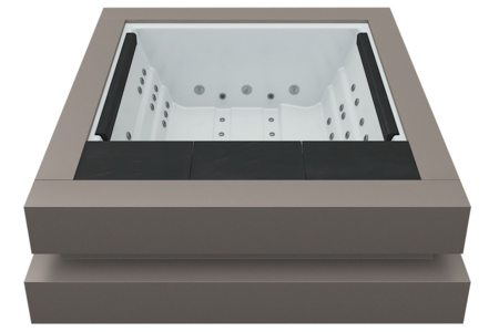 SPA CUBE - exclusive-cube-surface-Grey-Storm